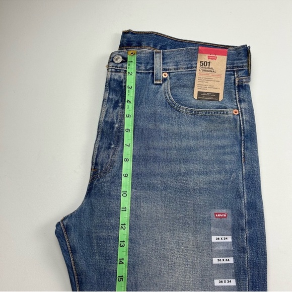 NWT Levi’s 501 Original Fit Jeans - Picture 7 of 15